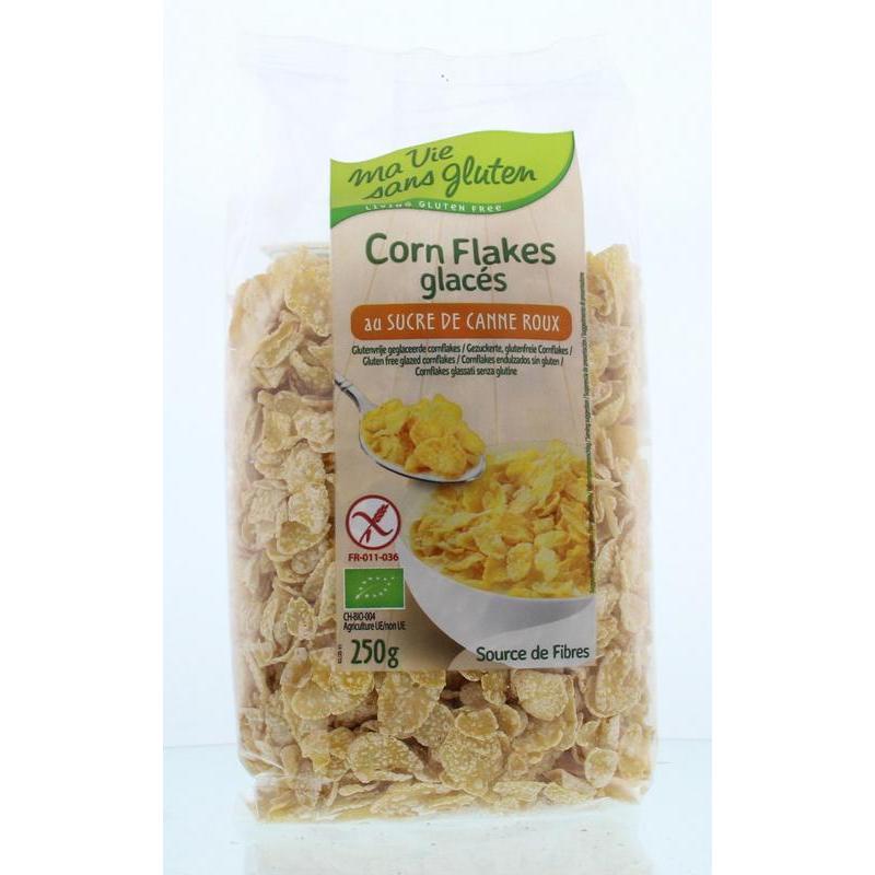 Corn flakes glutenvrij bioVoeding3380380054136