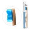 Tandenborstel bamboe adult blauw brush softTandenborstel7350075690013