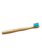 Tandenborstel bamboe kids blauw brush softTandenborstel7350075690228