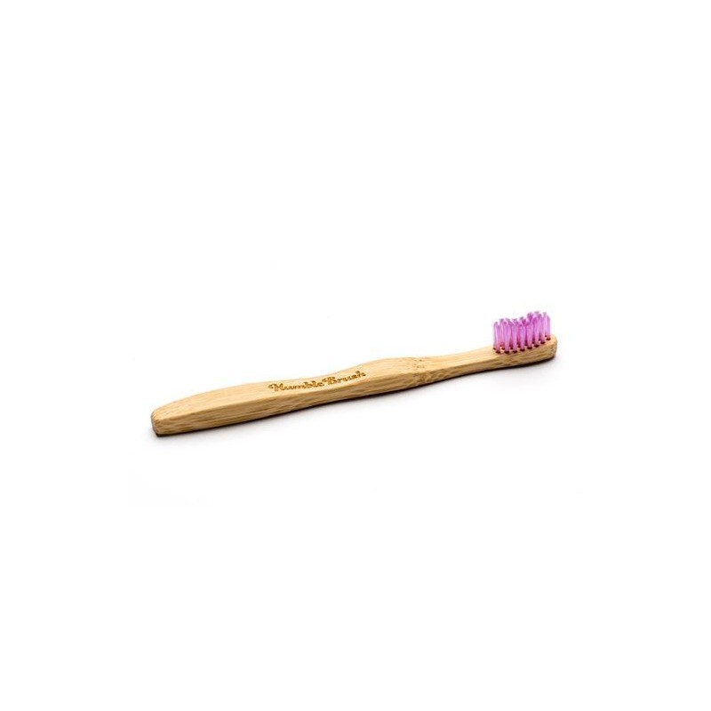 Tandenborstel bamboe kids roze brush softTandenborstel7350075690242