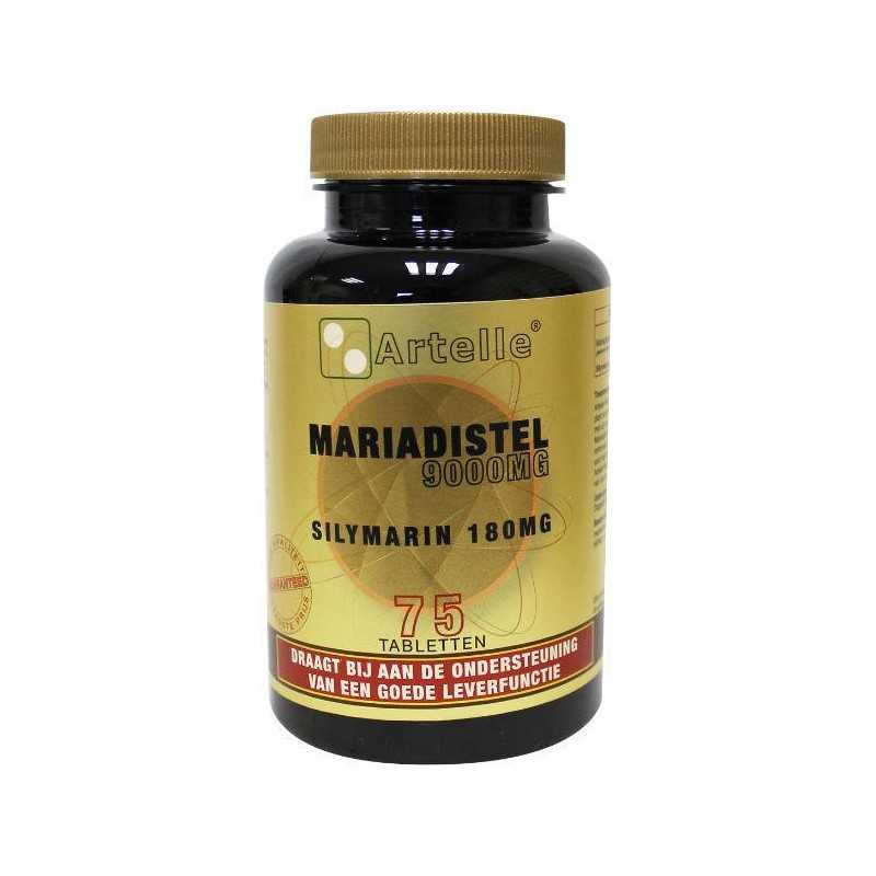 Mariadistel 9000mg silymarin 180mgOverig gezondheidsproducten8717472405661