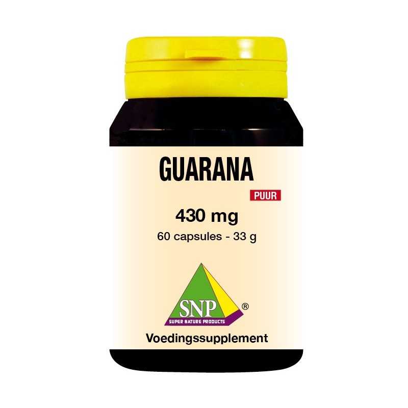 Guarana 430 mg puurOverig gezondheidsproducten8718591422331