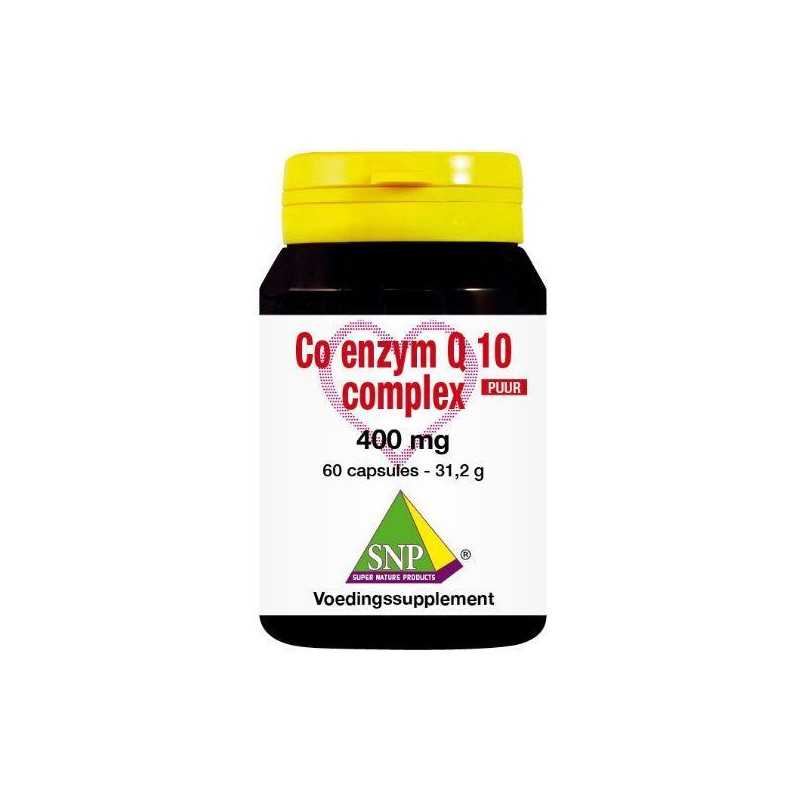 Co enzym Q10 complex 400mg puurOverig gezondheidsproducten8718591421914