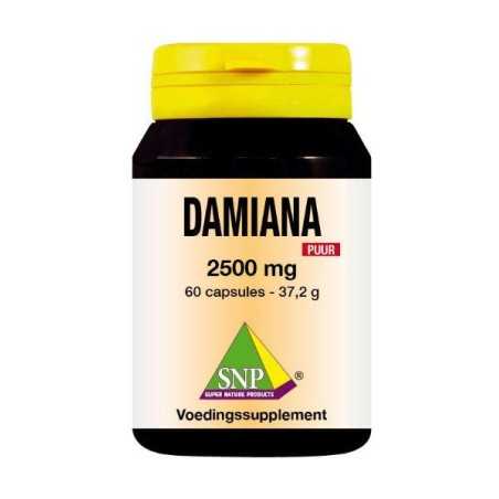 Damiana extract 2500mg puurOverig gezondheidsproducten8718591422270