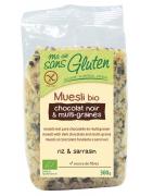 Muesli chocolade en multigranen glutenvrij bioVoeding3380380074318