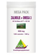 SNP Zalmolie Omega 3 Megapack 1200caOverig vitaminen/mineralen8718591424038