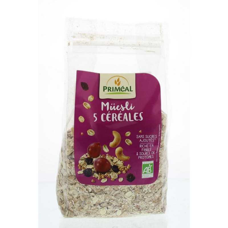 Muesli met 5 granen bioVoeding3380390081405