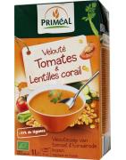 Veloute gebonden soep tomaat linzen bioVoeding3380380072307