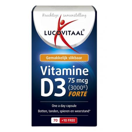 Vitamine D3 75mcgVitamine enkel8713713039961