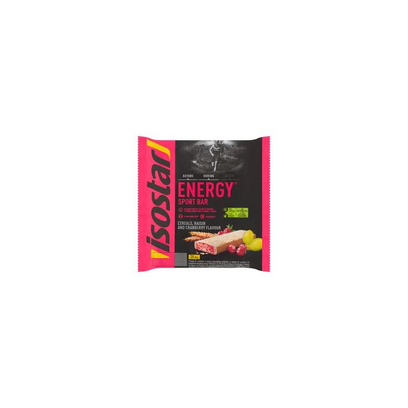 Energy sport bar cereals raisin cranberry 3 x 40gSportvoeding3175681161535