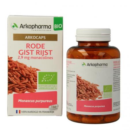 Rode gist rijst bioFytotherapie8715345003884