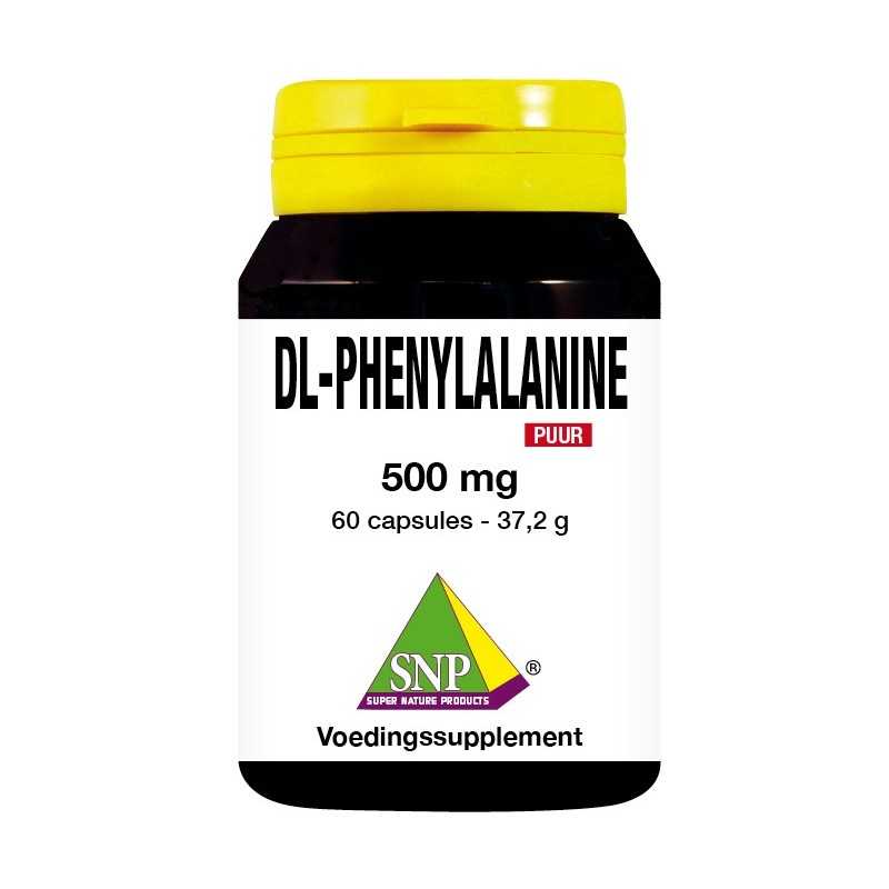 DL-Phenylalanine 500mg puurFytotherapie8718591422829