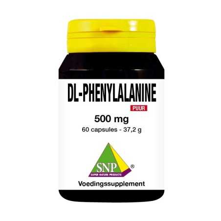 DL-Phenylalanine 500mg puurFytotherapie8718591422829