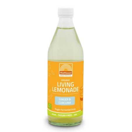 Living lemonade ginger & curcuma bioDranken8717677965359