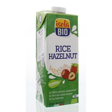 Rijstdrank hazelnoot bioDranken8023678162315