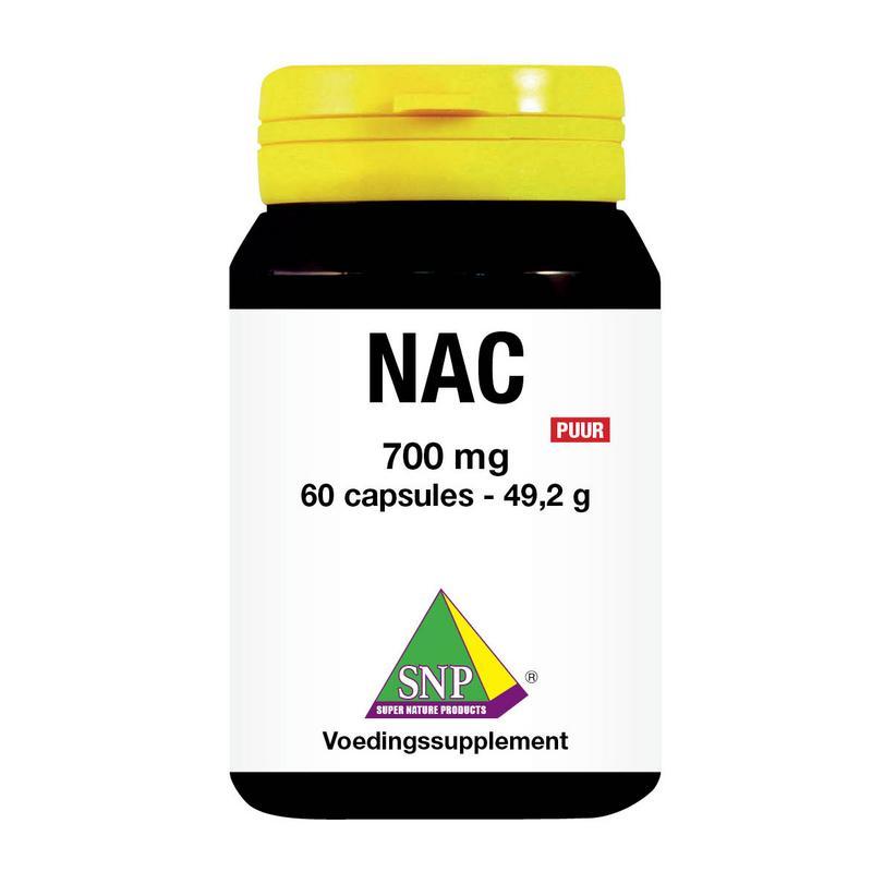 N-acetyl L-cysteine 700mg puurAminozuren8718591420108