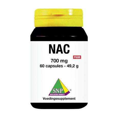 N-acetyl L-cysteine 700mg puurAminozuren8718591420108