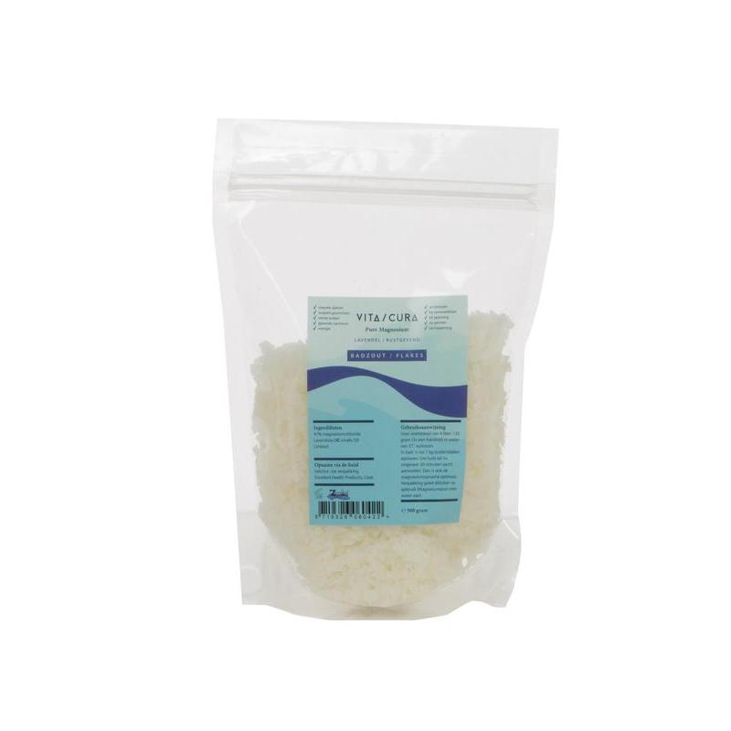 Magnesium zout/flakes lavendelOverig gezondheidsproducten8719326060422