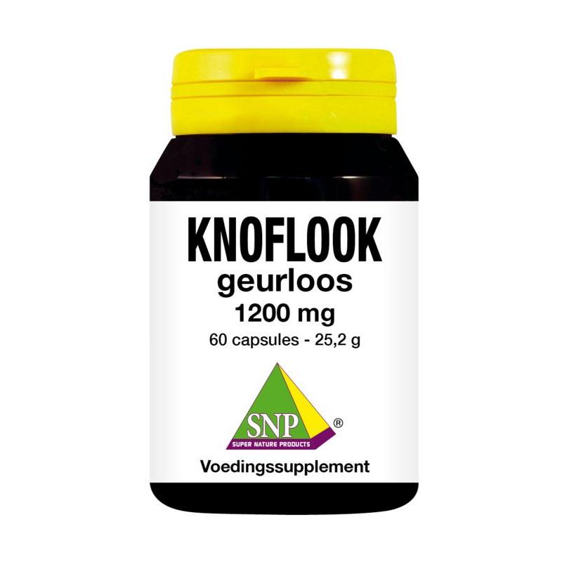 Knoflook geurloos 1200mgOverig gezondheidsproducten8718591423079