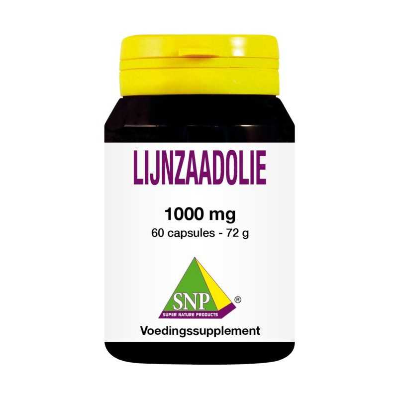 Lijnzaadolie 1000mgVetzuren8718591421662