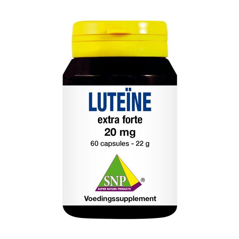 Luteine extra forte 20mgOverig gezondheidsproducten8718591423116