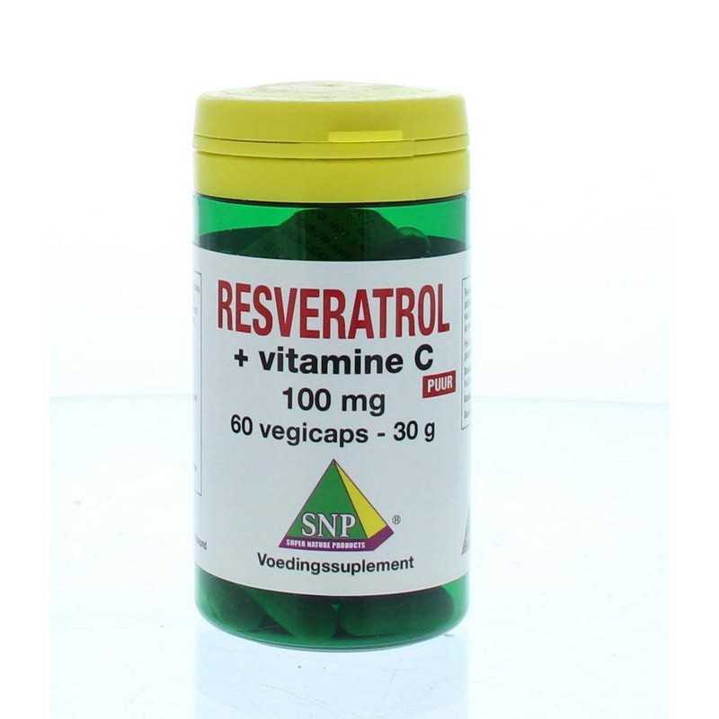 Resveratrol + Vitamine C 100mg puurOverig gezondheidsproducten8718591421952