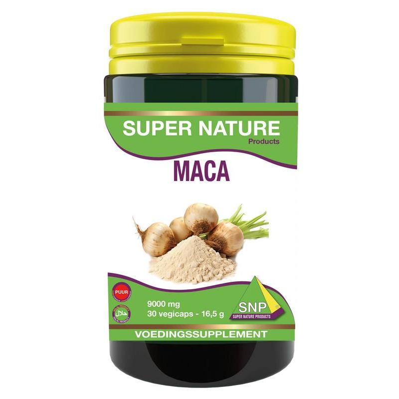 Maca extra forte 9000mg puurOverig vitaminen/mineralen8718591422393