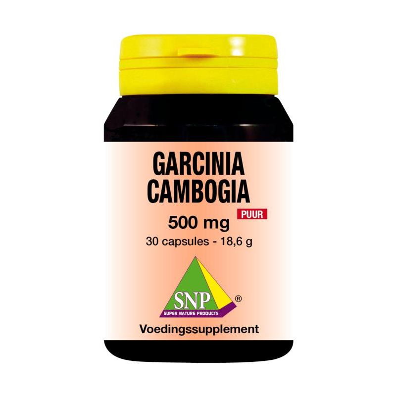 Garcinia cambogia 500mg puurSlank/dieet voedingssupplement8718591422423