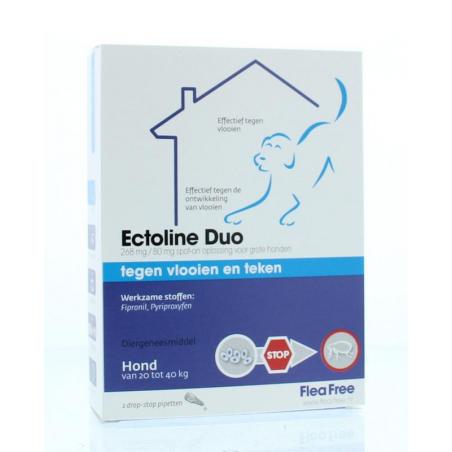 Ectoline duo hond 20-40kg pipetDieren8713112004041