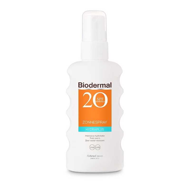 Zonnespray hydraplus SPF20In de zon8710537041330