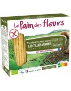 Crackers groene linzen bioVoeding3380380079504