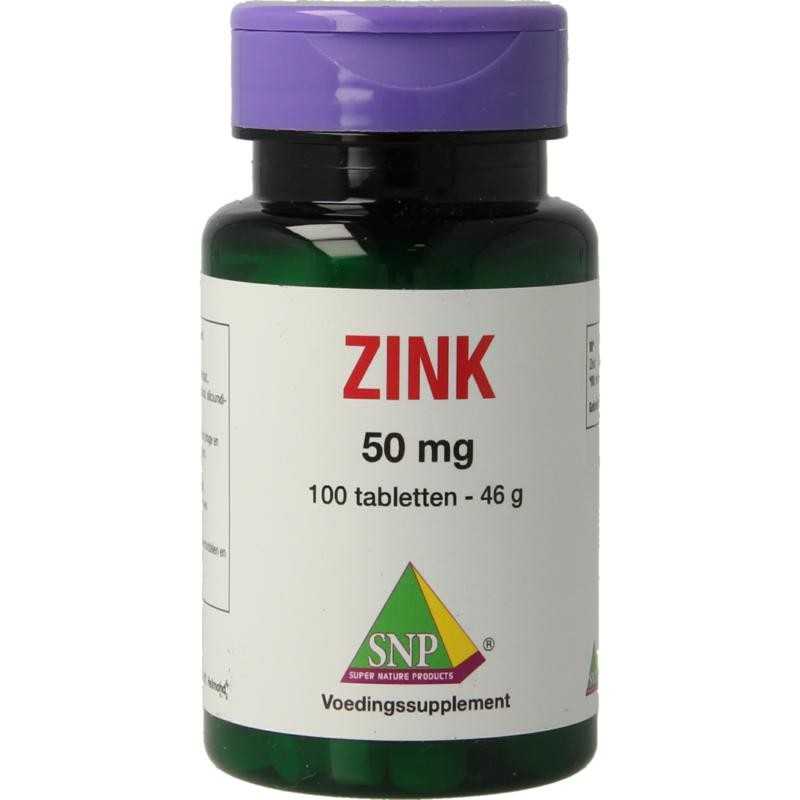 Zink 50mgMineralen enkel8718591423444