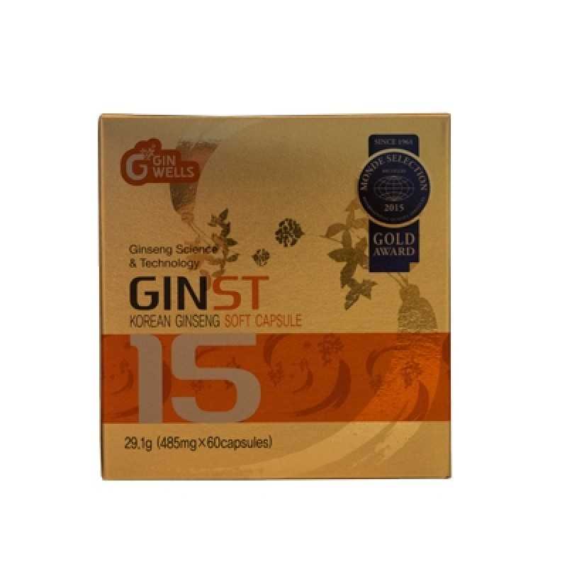 Ginst15 Korean ginseng soft capsulesOverig gezondheidsproducten8801223000028