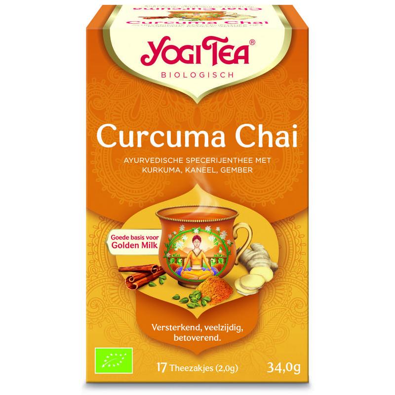 Curcuma / turmeric chai tea bioKoffie/thee4012824404137