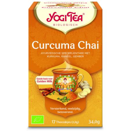 Curcuma / turmeric chai tea bioKoffie/thee4012824404137