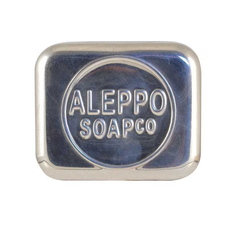 Zeepdoos aluminium leeg voor Aleppo zeepZeep3593290021567