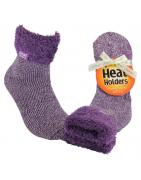 Ladies lounge socks maat 4-8 (37-42) lila mauve/cKleding/ondergoed5019041114893