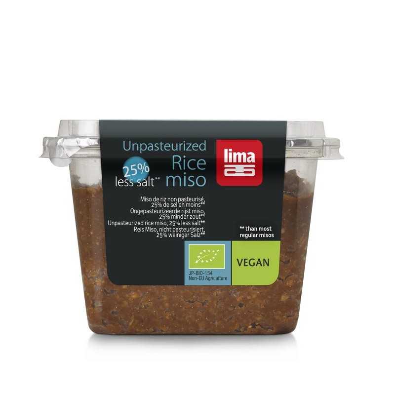 Brown rice ongepasteuriseerd 25% minder zout bioVoeding5411788048415