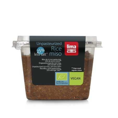 Brown rice ongepasteuriseerd 25% minder zout bioVoeding5411788048415