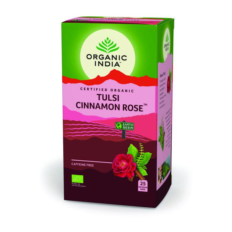 Tulsi cinnamon rose thee bioKoffie/thee801541507726