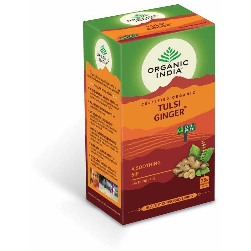 Tulsi ginger thee bioKoffie/thee801541040438