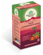 Tulsi pomegranate green thee bioKoffie/thee801541500031