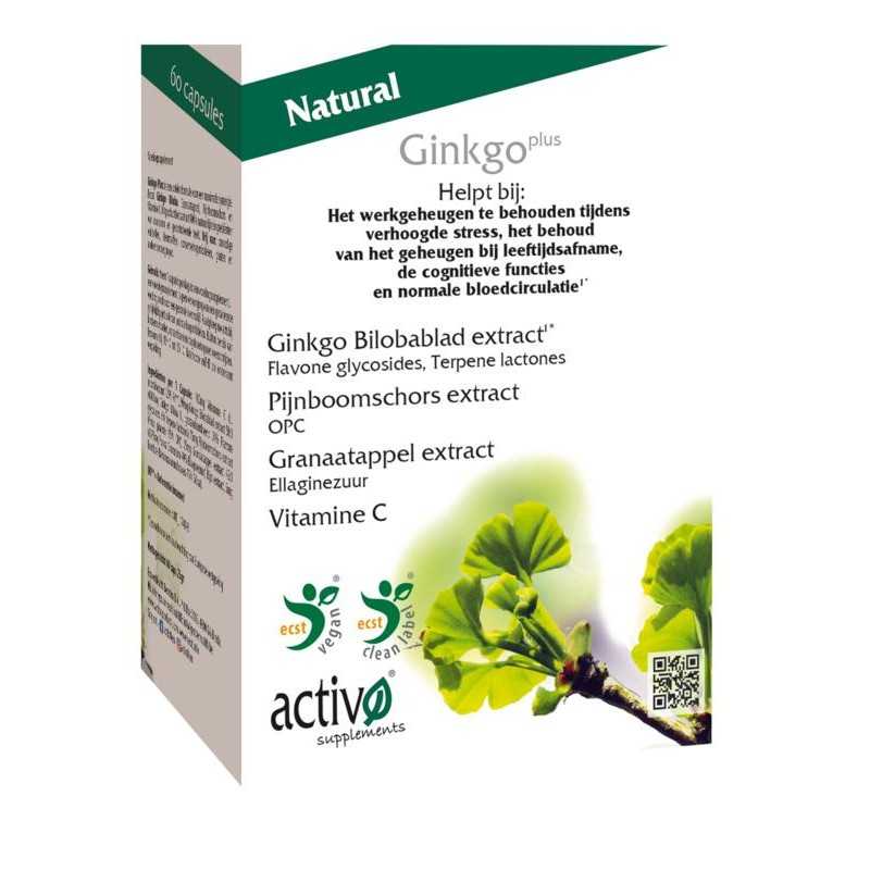 Ginkgo plusOverig gezondheidsproducten8717344860031