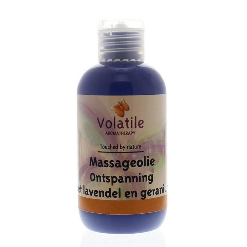 Massageolie ontspanning lavendel geraniumMassage8715542000112