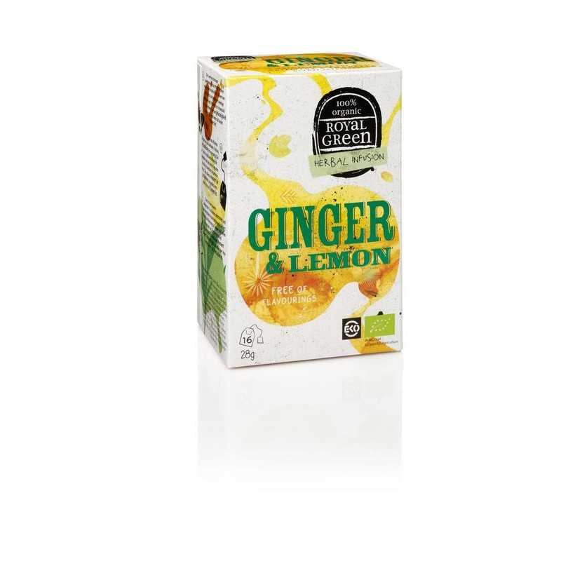 Ginger & lemon bioKoffie/thee8710267691058