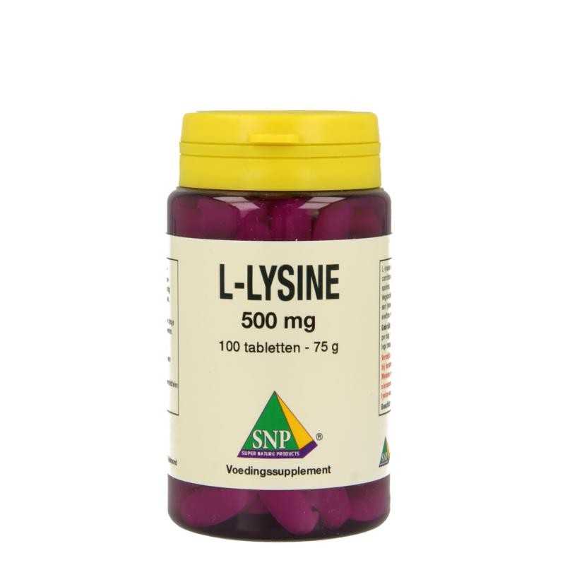 L-lysine 500mgOverig gezondheidsproducten8718591424892