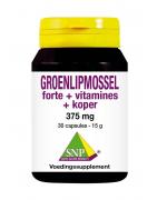 Groenlipmossel forte + vitamines + koperVitamine enkel8718591424861