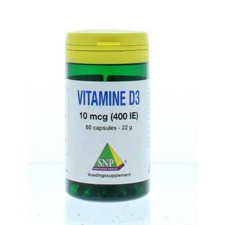 Vitamine D3 400IE/10mcgVitamine enkel8718591425448