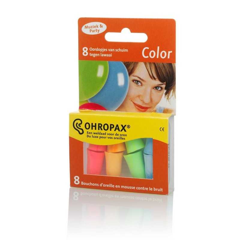 Oordopjes geluiddempend colorOorverzorging4003626090819