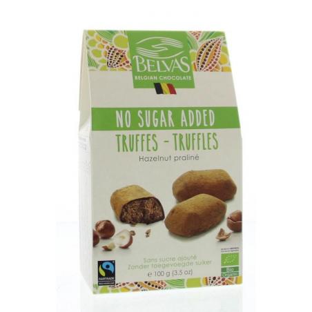 Hazelnoot praline truffels bioSnoepgoed5425007882667